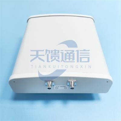 广电5G天线698-960/703-803MHz双极化2口定向N28基站板状天线8dBi